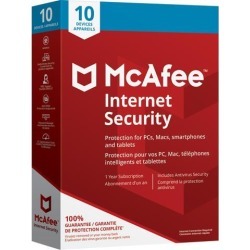 McAfee Internet Security - 10 Devices 1 Year