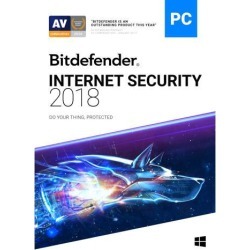 Bitdefender Internet Security 2018 (PC) - 3 Users - 2 Years