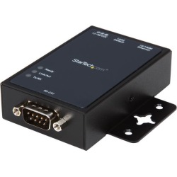 StarTech.com NETRS2321P 1 Port RS232 Serial to IP Ethernet Converter / Device Server - Aluminum