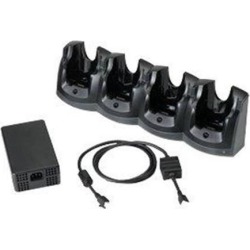 Zebra CRD5501-401EES Zebra 4-Slot Ethernet Cradle Kit CRD5501-401EES - Docking - Mobile Computer - Charging Capability - Synchronizing Capability