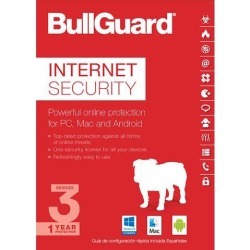 BullGuard Internet Security 2017 - 3 Devices / 1 Year