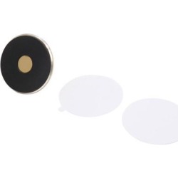 Gold Tone Nano Adhesive Car Air Vent Mount Holder Stand for Mobile Phone GPS
