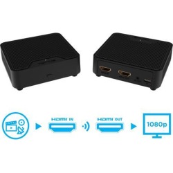 Nyrius WS55 Wireless HDMI Video Transmitter & Receiver for Streaming HD 1080p Video & Digital Audio from A/V Receiver, Cable/Satellite Box, Blu-ray,
