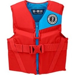 Mustang Survival Mustang Survival Rev Youth Foam Vest Imperial Red 50-90 LBS
