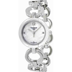 Tissot White Mother of Pearl Dial Ladies Watch T0842101111601