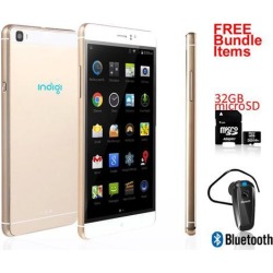 New 2016 GSM Unlocked Indigi® M8 Mobile Device Smart Phone Android 5.1 6' QHD - Free Bundled Items!