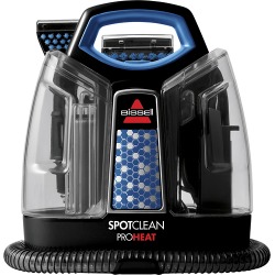 BISSELL - SpotClean ProHeat Handheld Deep Cleaner - Black/Motley Blue