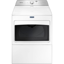 Maytag - 7.4 Cu. Ft. 9-Cycle Electric Dryer - White
