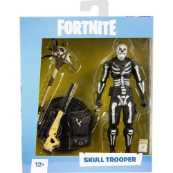 McFarlane Toys - Fortnite Skull Trooper Figure - BlackWhite