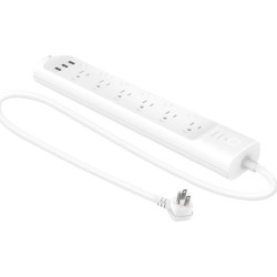 TP-Link - Kasa Smart Wi-Fi Power Strip - White