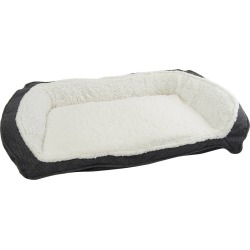 Comfortable Pet Orthopedic Sofa Pet Bed - Grey