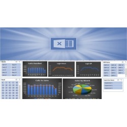 Visually Stunning Microsoft Excel Dynamic Dashboard Course