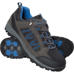 Path Waterproof Mens Walking Shoes - Grey