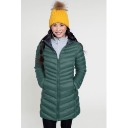 tarka womens long padded jacket