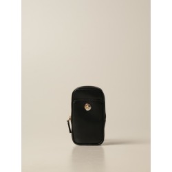Versace mini mobile phone bag in leather with Medusa head