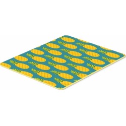 Carolines Treasures BB5145JCMT Pineapples on Teal Kitchen or Bath Mat