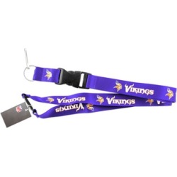 Sports Team Logo NFL Lanyard Keychain Batch Id Holder