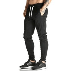 Men Fashion Slim Tracksuit Trousers Pants Fitness Sport Jogging