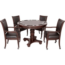 Bridgeport 2-in-1 Poker Game Table Set