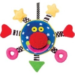 Manhattan Toy Baby Whoozit 6 Inch Stroller and Travel Activity Toy