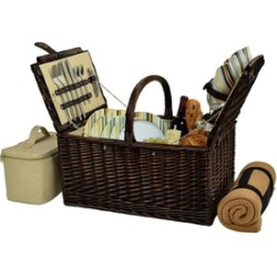 Buckingham Basket for 4 w/Blkt