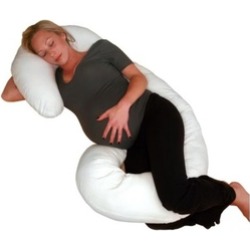 Living Healthy Products COMC-WHT-JR1 Replacement Cover For Body Pillow