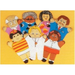 Dexter Educational Toys DEX810M Family 7 Piece Puppet Set