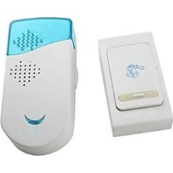 Portable Wireless Door Bell Transmitter Receiver Chime 1 Receiver and 1 Launcher