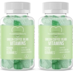 Sweetheartbeauty Premium Green Coffee Bean Gummies (1- or 2- Pack)