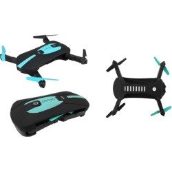 TechComm Foldable Mini Selfie Drone with 0.3MP WiFi Camera