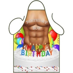 Birthday Boy Apron Funny Bib for Home Kitchen
