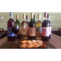 Wine Tasting, Wineglasses, and Cheese Plates at Hilton Vineyard (Up to 44% Off)