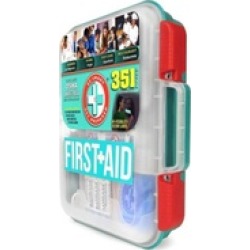 351 pc Emergency first aid kit workplace and daycare restaurant boat