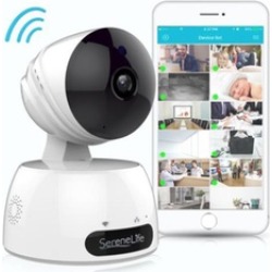 IP Camera WiFi Cam - HD Network Camera with Remote App Control, 720p