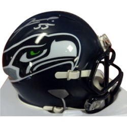 Autographed Frank Clark Seattle Seahawks Speed Mini Helmet
