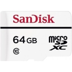 SanDisk SDSDQQ-064G-G46A 64GB HE Video Card with Adapter