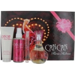 Paris Hilton Can Can Eau De Parfum 4 Pc Women's Gift Set