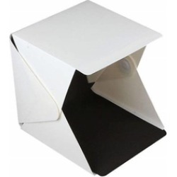 Light Room Photo Studio 9" Photography Lighting Tent Kit Backdrop Cube