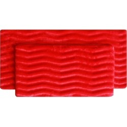 Wave 2 Piece Bath Mat Set