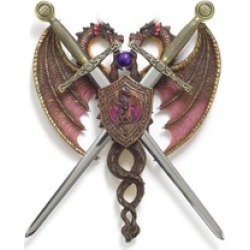 Sword And Dragon Coat-Of-Arms