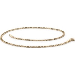 Mariner-Link Ankle Bracelet in 14k Yellow Gold