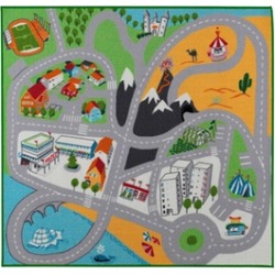 Ideal For Kids Room Lekplats Play Mat Baby Rug Children