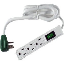Power GG-13002MS 3 Outlet Power Strip