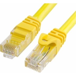 Cmple - CAT 6 500MHz UTP ETHERNET LAN NETWORK CABLE - 5 FT Yellow