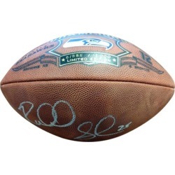 Autographed Richard Sherman Seattle Seahawks Football