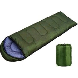 Portable Lightweight Envelope Sleeping Bag for Camping, Hiking, Backpacking