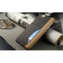 Canvas Card Holder Case for iPhone