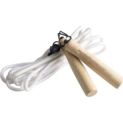Handles Designed Jump Rope With Natural Wood Made