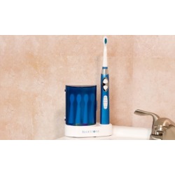 Rechargeable Sonic Toothbrush with 12 Brush Heads