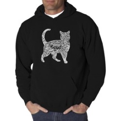 Men's Hooded Sweatshirt - Cat